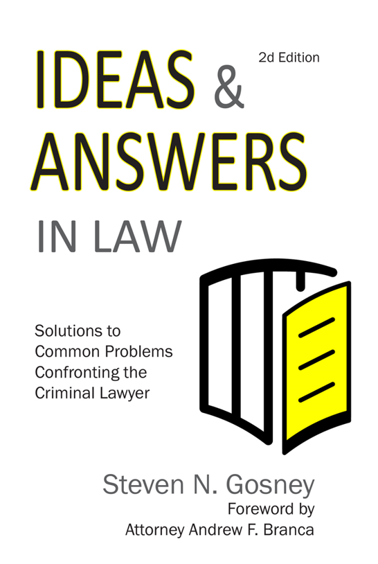 eBook: Ideas & Answers in Law book (PDF, .mobi, eBook)