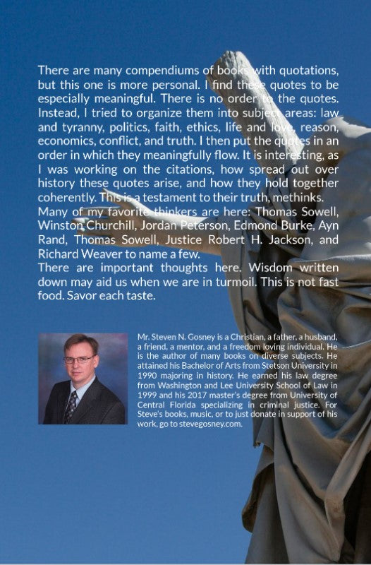 Great Quotes on Law, Faith, and Life (autographed)