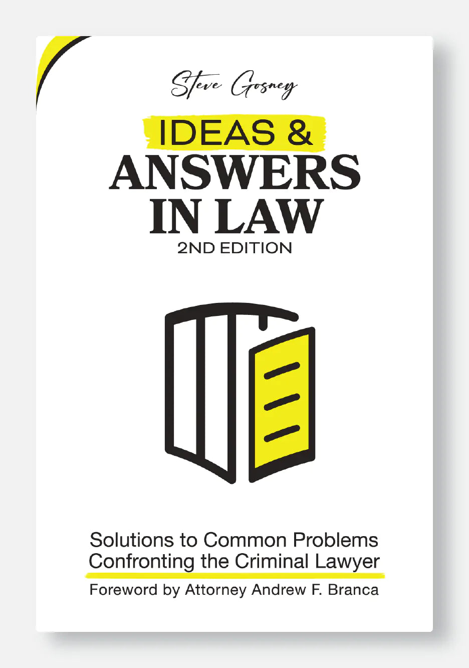 Ideas & Answers in Law book (autographed)