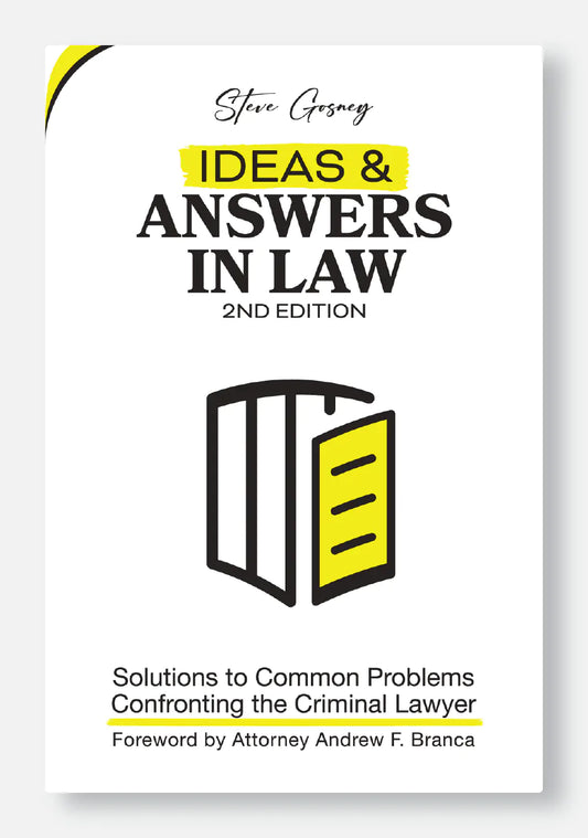 Ideas & Answers in Law book